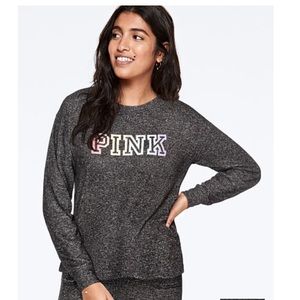 Pink Cozy Sleep Lounge Top